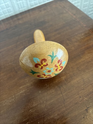 Vintage wooden darning - vintage,