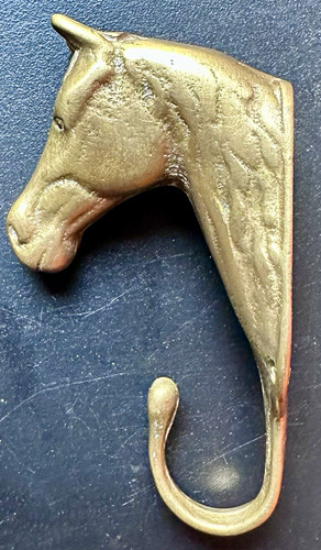Vintage solid brass - brass, head