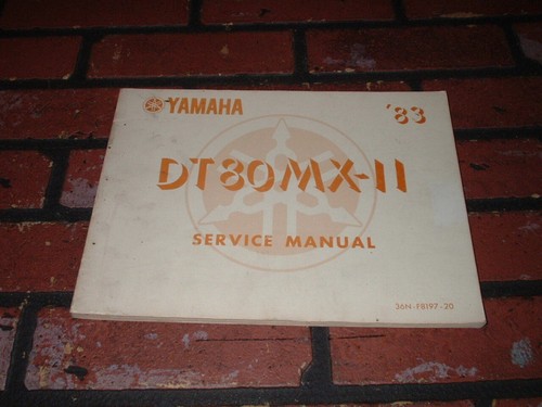 Genuine yamaha dt80mx - yamaha,