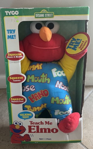 Teach elmo talking toy - elmo,