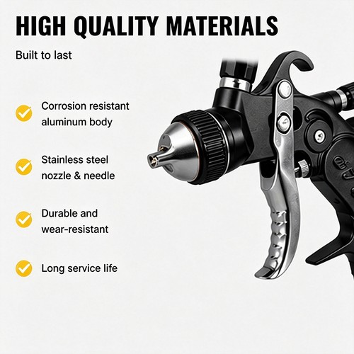 Paint spray gun hvlp - gun, gravity