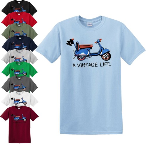 Vintage life vespa shirt - life,