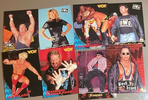 Wcw nwo topps 1998 wrestling - nwo,
