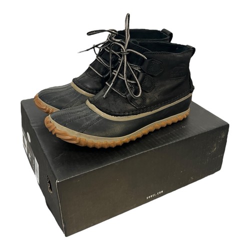 Sorel out about - out, n