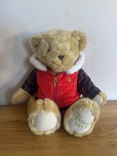 Harrods Christmas Teddy Bear for 2017 BERTIE - pre-owned by collector - no tag