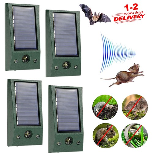 4pc solar cat dog repellent - solar,