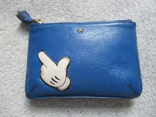 Anya Hindmarch Blue Leather