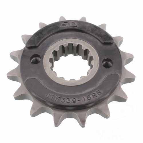 Front sprocket tooth pitch - front,