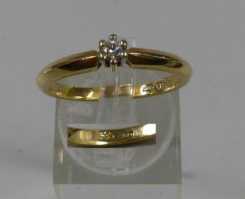 Christ diamond ring 585 - christ,
