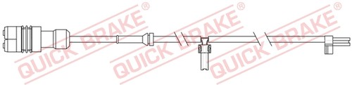 Front rear warning contact - rear,