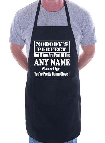 Mens personalised apron - personalised, bbq