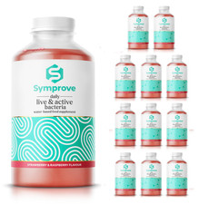 Symprove 12 Week/3 Month Box RRP £149 Strawberry & Raspberry