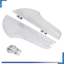 Rider Floorboards Footpegs For Harley FL Softail Fat Boy Road King Street Glide