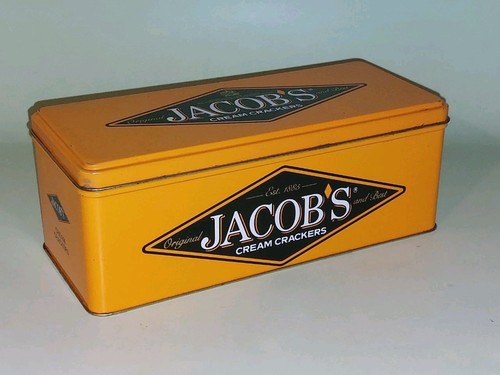 Vintage jacobs cream crackers - jacobs,