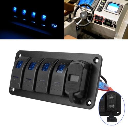 Gang rocker switch panel - gang,