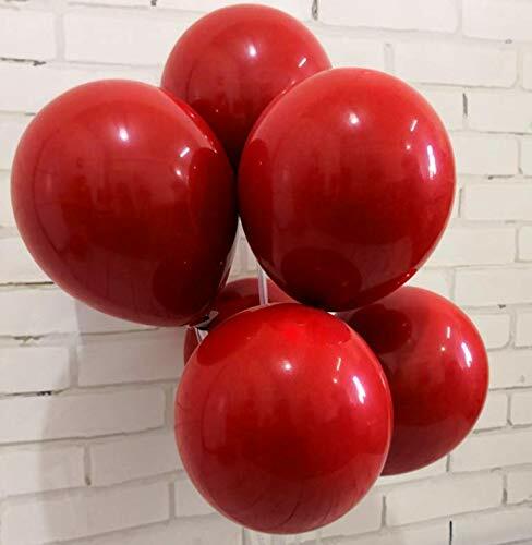 Garnet double stuffed balloon - stuffed,