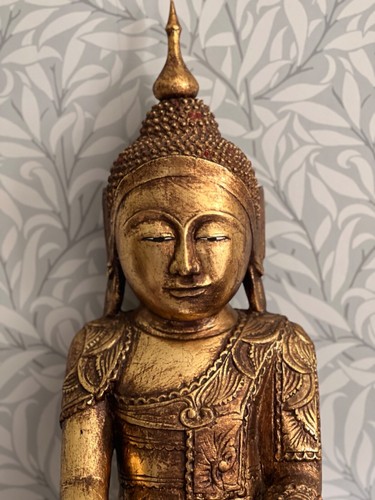 Beautiful hand carved - hand-carved, statue