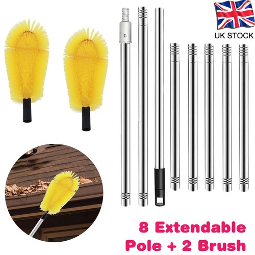 Gutter cleaning brushes - 2x,