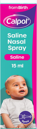 Calpol saline nasal spray - saline,