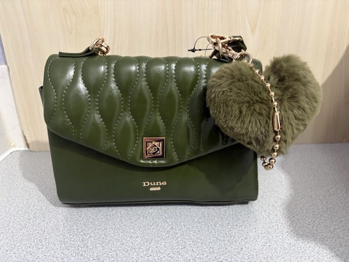 Dune london quilted green - quilted,