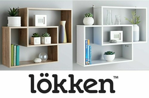 Modern floating wall - wall, shelf