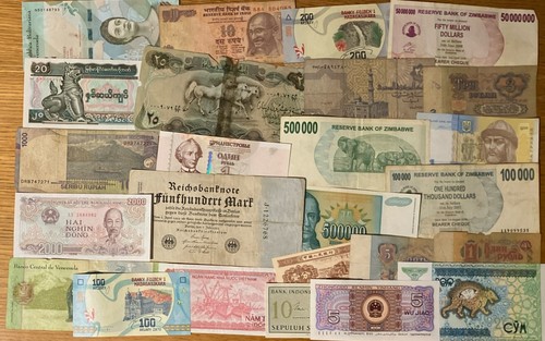 Lot world banknotes - lot,