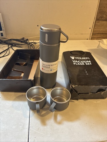 Vacuum flask set - flask, hot