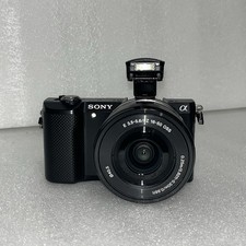 Sony Alpha A5000 20.1MP Mirrorless Digital Camera with 16-50mm Zoom Lens Kit