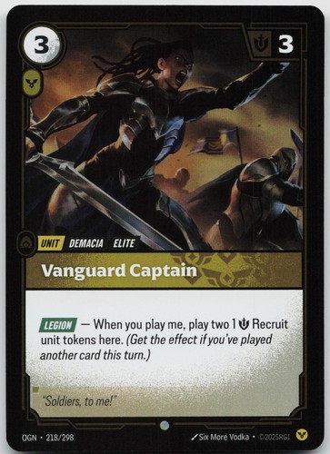 Vanguard captain 218 298 - vanguard,