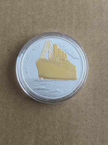 Titanic commemorative coin - titanic,