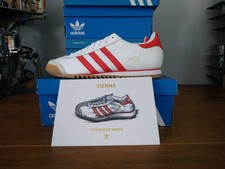 Adidas Vienna ROM City Series 2019 White Red Size 9.5 UK BNIBWT