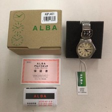 Brand New Seiko AQPJ401 Alba Quartz Titanium Waterproof 10ATM Men's Watch Japan