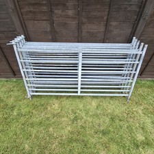 Galvanised Sheep/Lambing  Hurdles Square  Tube 6ft Long 3ft-4" High