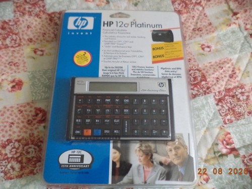 Hewlett packard hp12c platinum - packard,