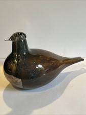 Vintage Glass Bird by Oiva