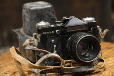 Zenit-E Soviet 35mm SLR Camera