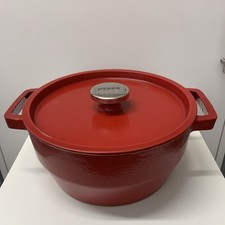Pyrex Red Large Cast Iron
