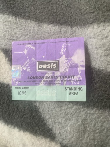 Oasis concert ticket london - oasis,