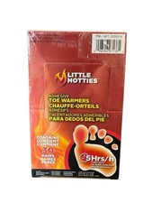 30 Pairs of Little Hotties Adhesive Toe Warmers. New In Box!