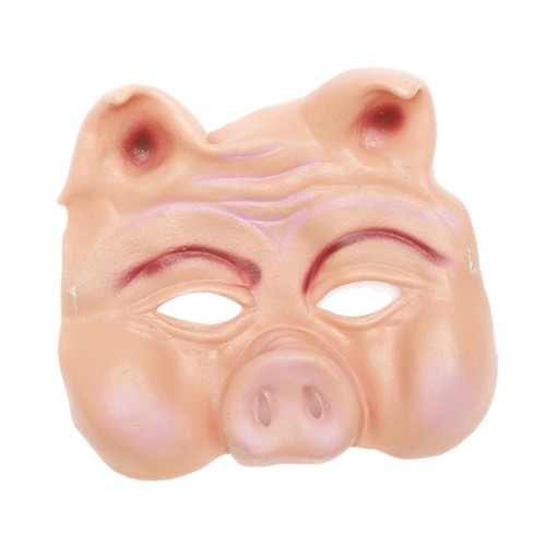 Pig mask latex lightweight - latex,
