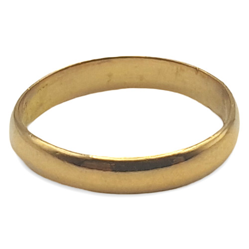 22ct yellow gold ring - gold,