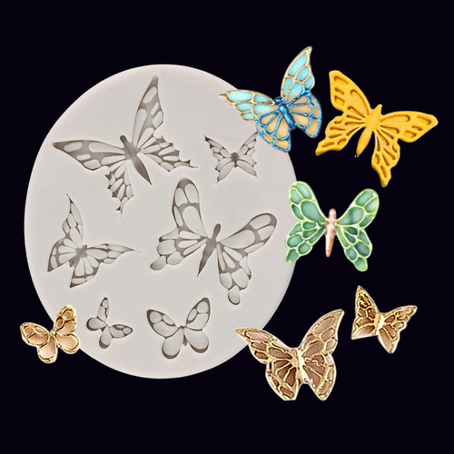 Butterfly mould baking - butterfly,