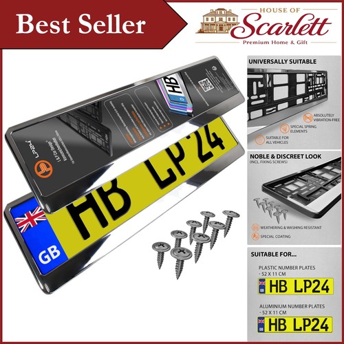 Universal number plate - number,