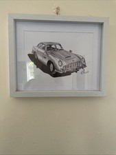 Aston Martin DB5 Framed Pen