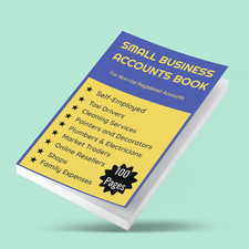 Small Business, BOOK KEEPING LEDGER, Cash Book - Accounts Book, Finance Book