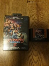 Streets of Rage 2 Mega Drive No Manual - Tested & Working