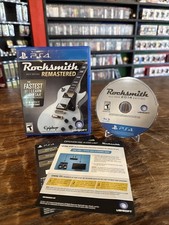 Rocksmith 2014 Remastered Edition for PS4 Ubisoft CIB Clean No Cable Tested