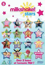 Milkshake! Stars  - DVD -  New!  CBeebies  Tickety Tock, Peppa, Igam Ogam, Olly