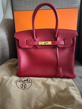 hermes birkin 30 in rouge vif