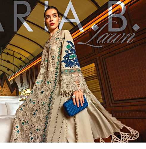 Maria lawn heavy - maria.b, embroidered